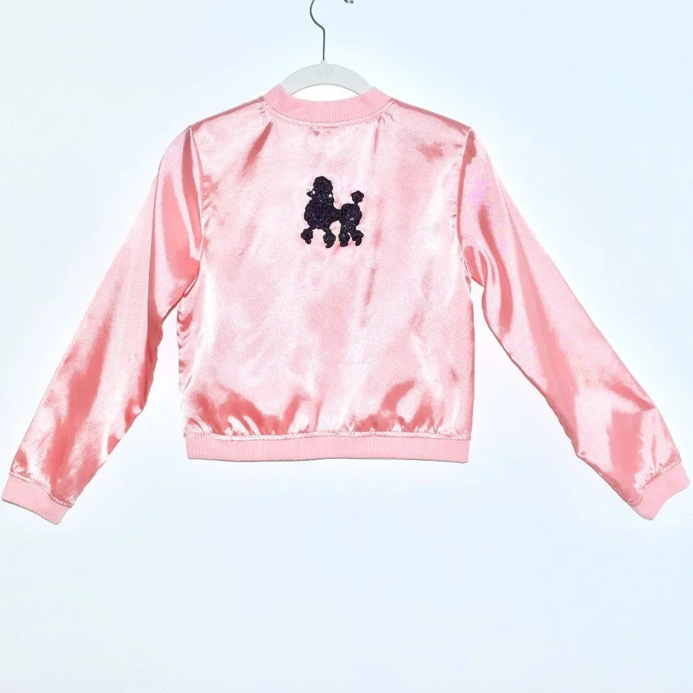 Gymboree Poodle Girls Sock Hop Halloween Costume Jacket - Large (10-12)